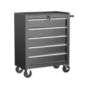 Servante de coiffure serax noir - servante de tatouage professionnelle - chariot pour salon de coiffure - mobilier de tatouage professionnel - mobilier barbier professionnel - chariot de coiffure serax