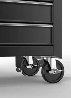 Black Serax styling trolley - professional tattoo trolley - hair salon cart - professional tattoo furniture - professional barber furniture - Serax styling cart