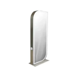 STINA Double-Sided Dressing Table - Double-Sided Styling Station - Double-Sided Mirror with LED - Double Hairdressing Furniture - Hair Salon Furniture - Double-Sided Styling Station