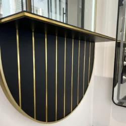 Coiffeuse murale Agathe CG (1) coiffeuse murale Miroir de coiffure Agathe CG - Poste de coiffage Agathe CG- Mobilier pour salon de coiffure - Poste de coiffure professionnel - Miroir de coiffure avec led Agathe CG - Poste de coiffage Agathe CG - Mobilier pour salon de coiffure - Poste de coiffure professionnel