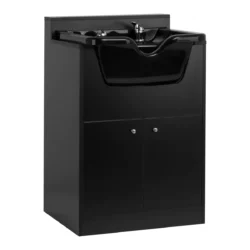 Colonne de lavage Gabbiano BB06 - Bac de lavage Gabbiano BB06 - Meuble de barbier lave tête - mobilier de coiffure professionnel - Colonne de lavage barbier