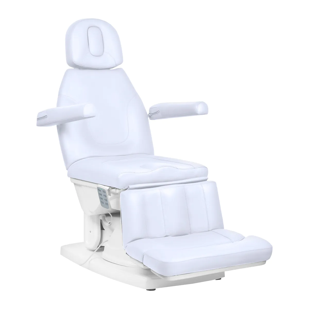 Fauteuil de soins esthétique kate blanc - mobilier esthétique pour salon SPA - Mobilier Esthétique Professionnel - Fauteuil Esthétique Électrique - Fauteuil esthétique électrique kate blanc