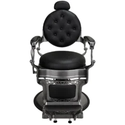 Fauteuil de barbier TOMMY B - Fauteuil barbier professionnel - chaise de barbier vintage - fauteuil de coiffure pour homme - fauteuil de coiffure vintage - mobilier de coiffure professionnel - mobilier barbier professionnel - siège barber - fauteuil barbershop