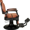 Fauteuil de barbier TOMMY BR - Fauteuil barbier professionnel - chaise de barbier vintage - fauteuil de coiffure pour homme - fauteuil de coiffure vintage - mobilier de coiffure professionnel - mobilier barbier professionnel - siège barber - fauteuil barbershop
