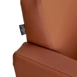 Fauteuil de coiffure Gabbiano Elda Brun (1) Fauteuil de coiffure Gabbiano Elda Brun - chaise de coiffure Gabbiano Elda Brun - fauteuil de coiffure professionnel - mobilier pour salon de coiffure - meuble pour salon de coiffure