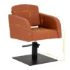 Fauteuil de coiffure Gabbiano Elda Brun - chaise de coiffure Gabbiano Elda Brun - fauteuil de coiffure professionnel - mobilier pour salon de coiffure - meuble pour salon de coiffure