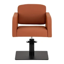 Fauteuil de coiffure Gabbiano Elda Brun - chaise de coiffure Gabbiano Elda Brun - fauteuil de coiffure professionnel - mobilier pour salon de coiffure - meuble pour salon de coiffure