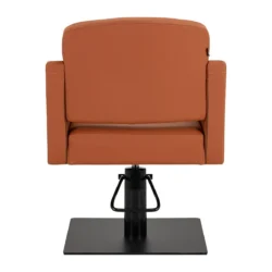Fauteuil de coiffure Gabbiano Elda Brun - chaise de coiffure Gabbiano Elda Brun - fauteuil de coiffure professionnel - mobilier pour salon de coiffure - meuble pour salon de coiffure