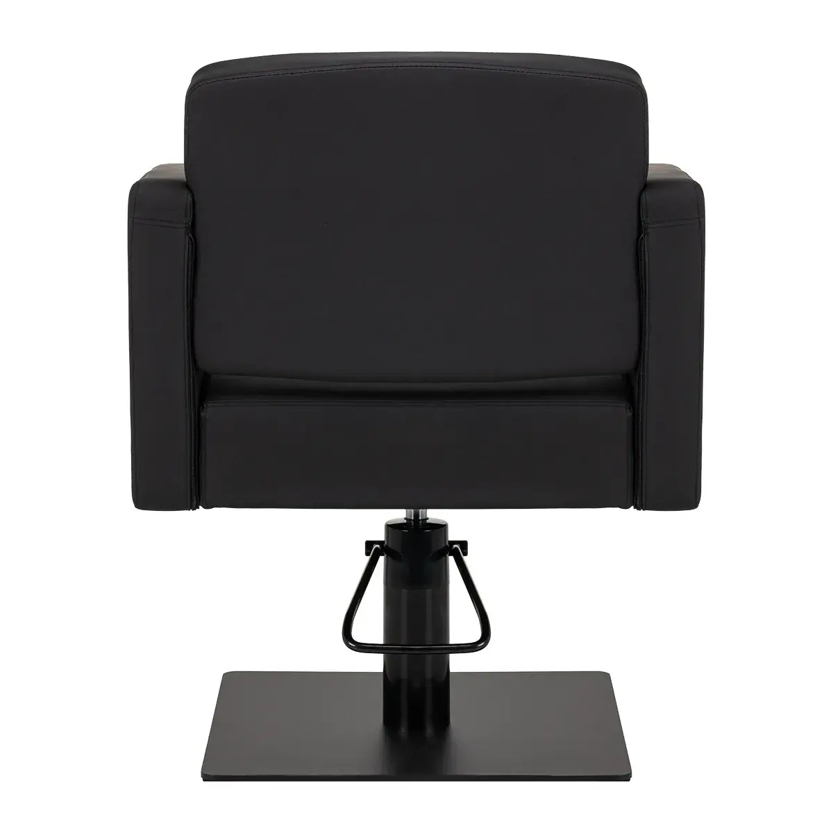 Fauteuil de coiffure Gabbiano Elda Noir - chaise de coiffure Gabbiano Elda Noir - fauteuil de coiffure professionnel - mobilier pour salon de coiffure - meuble pour salon de coiffure