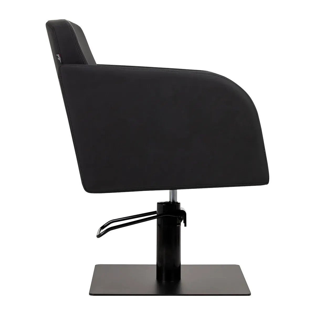 Fauteuil de coiffure Gabbiano Elda Noir - chaise de coiffure Gabbiano Elda Noir - fauteuil de coiffure professionnel - mobilier pour salon de coiffure - meuble pour salon de coiffure