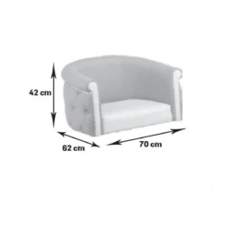 Fauteuil de coiffure OBSESSION (3) Fauteuil de coiffure OBSESSION - chaise de coiffure OBSESSION - fauteuil de coiffure professionnel - mobilier pour salon de coiffure - meuble pour salon de coiffure