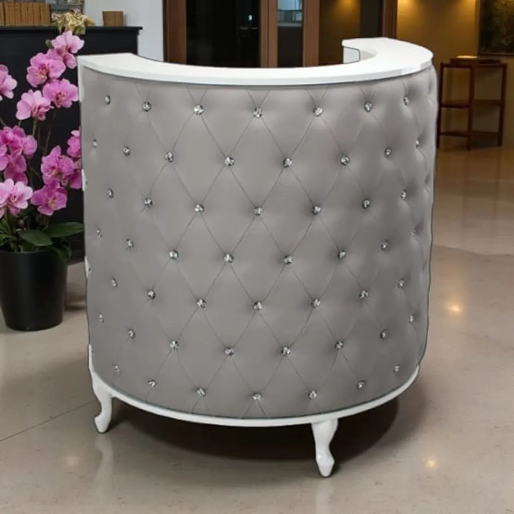 OBSESSION I Reception Desk - OBSESSION I Welcome Counter - OBSESSION I Reception Furniture - OBSESSION I Cash Counter - High-end hairdressing furniture - Hair salon furniture