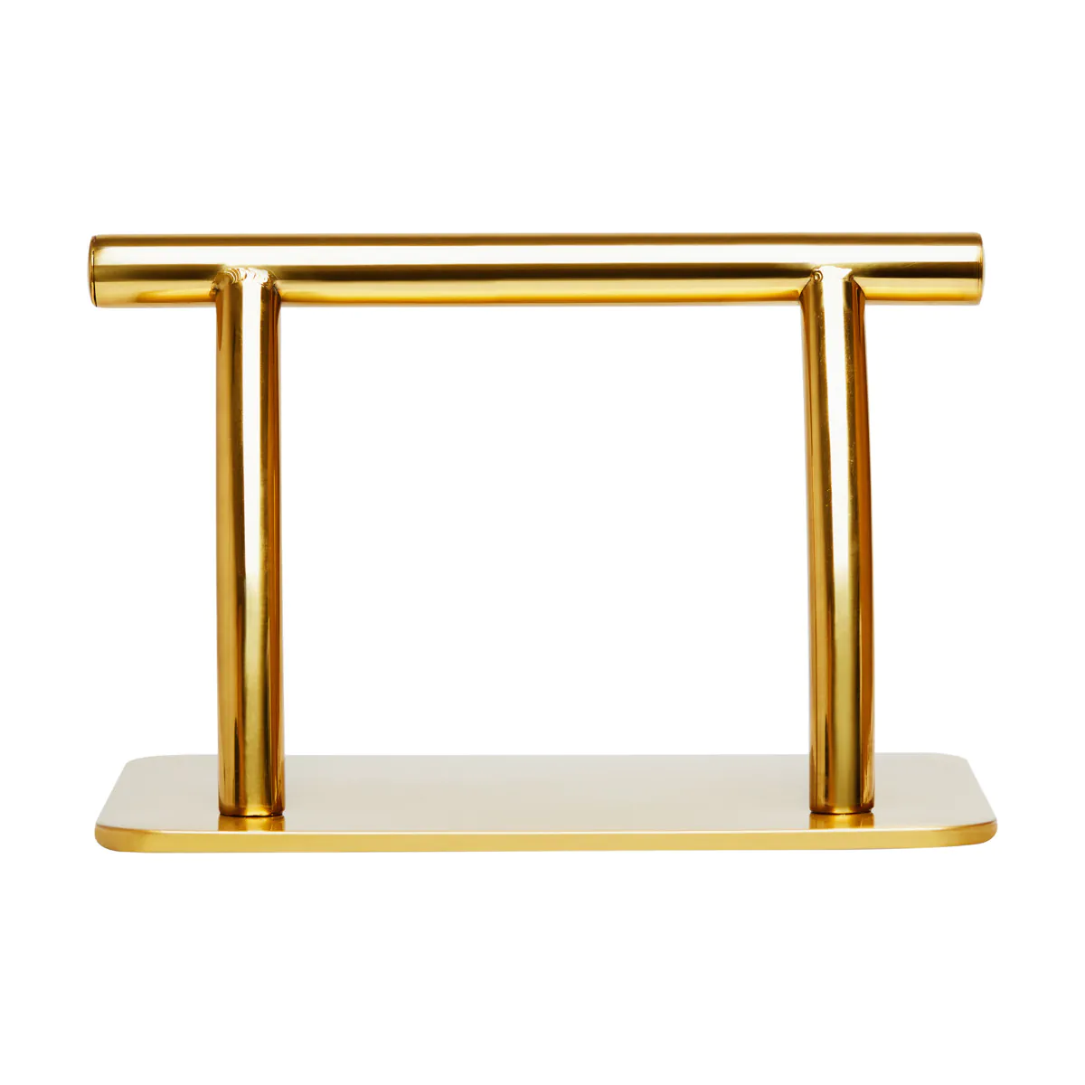 repose-pieds de coiffure - équipement de coiffure professionnel - repose-pieds Gabbiano L005S gold - matériel pour salon de coiffure -