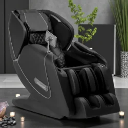 Fauteuil de massage Sakura Luxury 808 Full Black - Fauteuil massant de luxe - Fauteuil de massage professionnel - Fauteuil de massage SPA - Fauteuil de massage haut de gamme