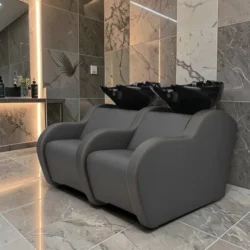 bac Holly sofa (2) Bac à shampoing professionnel HOLLY SOFA - Bac de lavage professionnel HOLLY SOFA - Bac à shampoing massant - Bac de lavage massant - Mobilier de coiffure professionnel