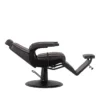 Fauteuil de barbier Anders Brun Foncé - Fauteuil barbier Anders Brun Foncé - chaise barbier Anders Brun Foncé - mobilier de coiffure professionnel - Fauteuil barbier professionnel