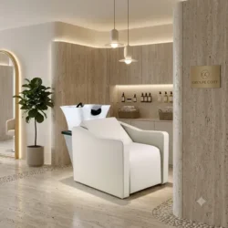 Bac lavage ZEUS (5) bac à shampoing professionnel -mobilier de coiffure haut de gamme - lit de massage luxe - bac de lavage zeus - mobilier esthétique haut de gamme - équipement head spa luxe équipement spa professionnel -fauteuil shampoing massant -table de soin avec rangement - mobilier esthétique professionnel table esthétique fixe -station de lavage salon de coiffure - mobilier centre de bien être - bac shampoing massage air - meuble coiffure italien