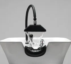 Cascade à eau HEAD SPA Bac à shampoing Zeus Air massage - Zeus Air massage - Bac de lavage professionnel - Bac de lavage de coiffure - Mobilier de coiffure professionnel - Air massage - bac de lavage massant - bac de lavage head spa