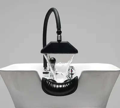 Bac à shampoing Zeus Air massage - Zeus Air massage - Bac de lavage professionnel - Bac de lavage de coiffure - Mobilier de coiffure professionnel - Air massage - bac de lavage massant - bac de lavage head spa