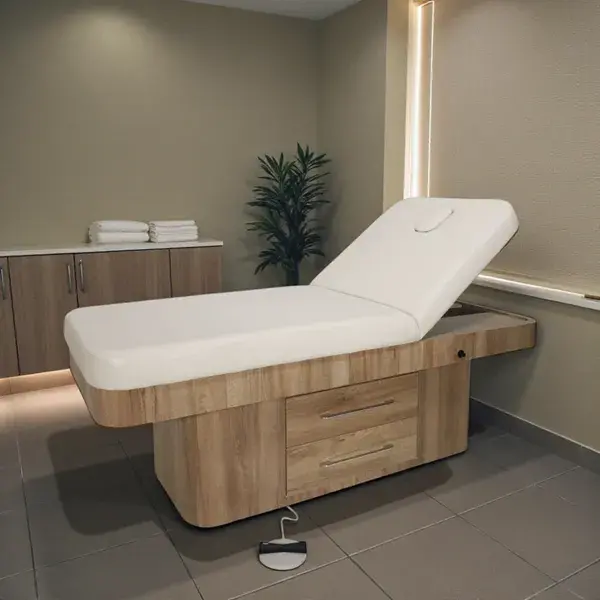 Table de massage électrique - Table de massage Legacy - table de soins esthétique professionnelle - mobilier esthétique professionnel - mobilier esthétique pour salon SPA - Table de massage professionnelle - mobilier REM