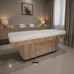Legacy SPA-REM Table de massage électrique - Table de massage Legacy - table de soins esthétique professionnelle - mobilier esthétique professionnel - mobilier esthétique pour salon SPA - Table de massage professionnelle - mobilier REM