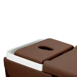 MALDIBE MARRON (14) Table Head SPA professionnelle - Lit esthétique haut de gamme - Mobilier bien-être premium - Soin cuir chevelu vapeur - Lit de massage spa - Table spa avec vapeur - Arche Waterfall hydromassage - Équipement institut beauté - Table de soin ergonomique - Mobilier spa design