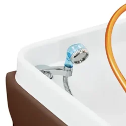 MALDIBE MARRON (16) Table Head SPA professionnelle - Lit esthétique haut de gamme - Mobilier bien-être premium - Soin cuir chevelu vapeur - Lit de massage spa - Table spa avec vapeur - Arche Waterfall hydromassage - Équipement institut beauté - Table de soin ergonomique - Mobilier spa design