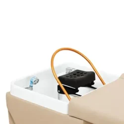 MALDIVE BEIGE (1) Professional SPA Treatment Table - High-End Aesthetic Bed - Premium Wellness Furniture - Steam Scalp Treatment - Spa Massage Bed - Spa Table with Steam - Hydro-Massage Waterfall Arch - Beauty Salon Equipment - Ergonomic Treatment Table - Designer Spa Furniture