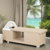 Table Head SPA Maldive beige - Table Head SPA avec vapeur - table Head SPA professionnelle - table Head SPA avec raccordement - Lit Head SPA professionnel - Mobilier professionnel esthétique spa