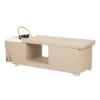 MALDIVE BEIGE (20) Professional SPA Treatment Table - High-End Aesthetic Bed - Premium Wellness Furniture - Steam Scalp Treatment - Spa Massage Bed - Spa Table with Steam - Hydro-Massage Waterfall Arch - Beauty Salon Equipment - Ergonomic Treatment Table - Designer Spa Furniture