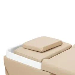MALDIVE BEIGE (3) Professional SPA Treatment Table - High-End Aesthetic Bed - Premium Wellness Furniture - Steam Scalp Treatment - Spa Massage Bed - Spa Table with Steam - Hydro-Massage Waterfall Arch - Beauty Salon Equipment - Ergonomic Treatment Table - Designer Spa Furniture