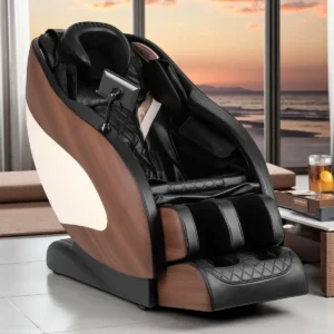 Massage chair sakura classique 305 leather wood - Professional massage chair - SPA massage chair - High end massage chair - Professional beauty furniture