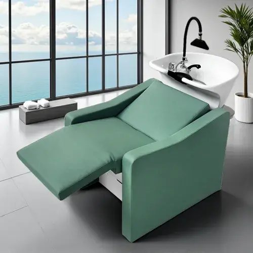 ZEUS (2) Bac à shampoing Zeus Air massage - Zeus Air massage - Bac de lavage professionnel - Bac de lavage de coiffure - Mobilier de coiffure professionnel - Air massage - bac de lavage massant - bac de lavage head spa