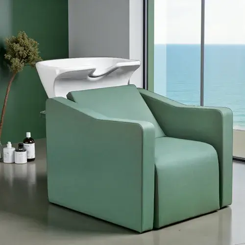 Bac à shampoing Zeus Air massage - Zeus Air massage - Bac de lavage professionnel - Bac de lavage de coiffure - Mobilier de coiffure professionnel - Air massage - bac de lavage massant - bac de lavage head spa