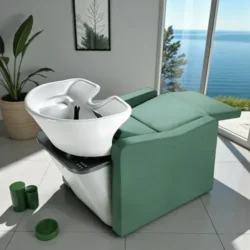 ZEUS (4) Bac à shampoing Zeus Air massage - Zeus Air massage - Bac de lavage professionnel - Bac de lavage de coiffure - Mobilier de coiffure professionnel - Air massage - bac de lavage massant - bac de lavage head spa