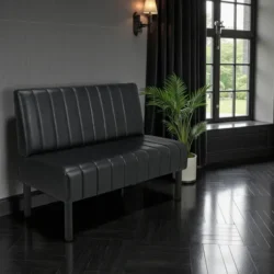 ANDY (1) ANDY waiting sofa ANDY waiting room sofa - Hair salon sofa - Professional hairdressing furniture - 2-seater waiting sofa - ANDY waiting bench