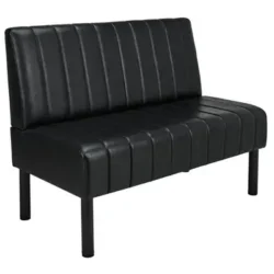 ANDY (3) ANDY waiting sofa ANDY waiting room sofa - Hair salon sofa - Professional hairdressing furniture - 2-seater waiting sofa - ANDY waiting bench