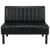 ANDY (6) ANDY waiting sofa ANDY waiting room sofa - Hair salon sofa - Professional hairdressing furniture - 2-seater waiting sofa - ANDY waiting bench