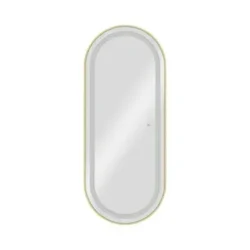 AURA GOLD (8) Wall-mounted dressing table Aura CG grooming mirror - Aura CG styling station - Hair salon furniture - Professional styling station - Aura CG grooming mirror with LED - Aura CG styling station - Hair salon furniture - Professional styling station