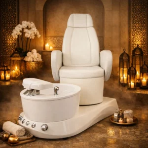 Ava Fauteuil de pédicure SPA AVA - Fauteuil pédicure professionnel - Fauteuil Spa haut de gamme - Mobilier esthétique haut de gamme - Mobilier esthétique professionnel - fauteuil pédicure spa -