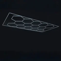 Éclairage LED Nid d’Abeille BEE - éclairage LED design - luminaire hexagonal BEE - lumière nid d’abeille - LED modulaire intérieur