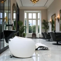 Bac à shampoing Greiner TONDOLORE (2) Bac à shampoing Greiner TONDOLORE - Bac de lavage massant - Mobilier de coiffure professionnel - bac de lavage pour salon de coiffure - bac de lavage Greiner TONDOLORE - meuble pour salon de coiffure - greiner - salon de coiffur haut de gamme