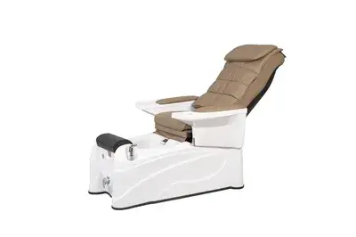 Fauteuil de pédicure SPA EASE Beige- Fauteuil pédicure professionnel - Fauteuil Spa haut de gamme - Mobilier esthétique haut de gamme - Mobilier esthétique professionnel - fauteuil pédicure spa