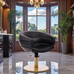 GREINER Modèle 55 (4) fauteuil de coiffure GREINER Modèle 55 - chaise de coiffure professionnel - fauteuil de coupe professionnel - mobilier pour salon de coiffure - meuble pour salon de coiffure - greiner - salon de coiffur haut de gamme