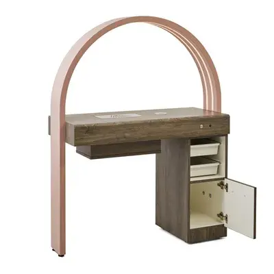 Table manucure Rem HALO - table onglerie Rem- Table de manucure professionnelle - table onglerie professionnelle - mobilier esthétique et onglerie - mobilier esthétique Rem - Table manucure avec aspirateur - table onglerie avec aspirateur