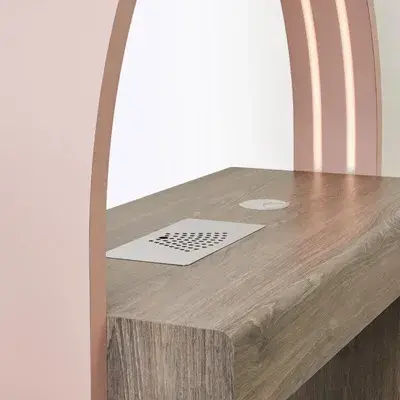 Table manucure Rem HALO - table onglerie Rem- Table de manucure professionnelle - table onglerie professionnelle - mobilier esthétique et onglerie - mobilier esthétique Rem - Table manucure avec aspirateur - table onglerie avec aspirateur