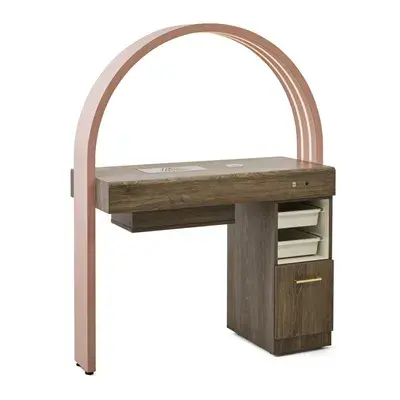 Table manucure Rem HALO - table onglerie Rem- Table de manucure professionnelle - table onglerie professionnelle - mobilier esthétique et onglerie - mobilier esthétique Rem - Table manucure avec aspirateur - table onglerie avec aspirateur