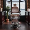 Fauteuil de barbier Ol-Town - Fauteuil barbier dossier massant - chaise barbier dossier massant - mobilier de barbier professionnel - Fauteuil barbier haut de gamme - johnbarbersons - john barber - fauteuil barbier massant - chaise barbier massant