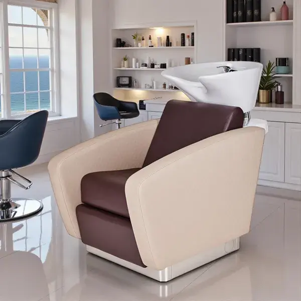 Bac à shampoing RIALTO - Bac de lavage massant - Mobilier de coiffure professionnel - bac de lavage pour salon de coiffure - bac de lavage RIALTO