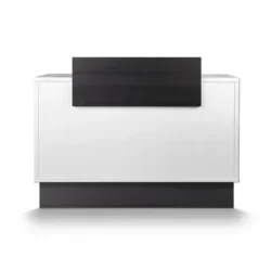 Thierry 2298 (2) Thierry 2298 Cashier Counter - Thierry 2298 Reception Desk - Thierry Welcome Counter - Professional Hairdressing Furniture - Hair Salon Cashier Counter - White Cashier Counter - Reception Desk